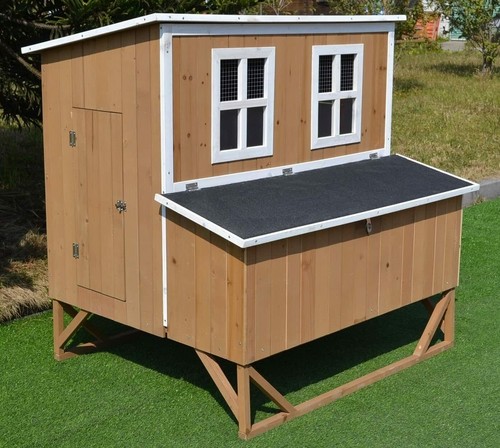 New large wood chicken - new,