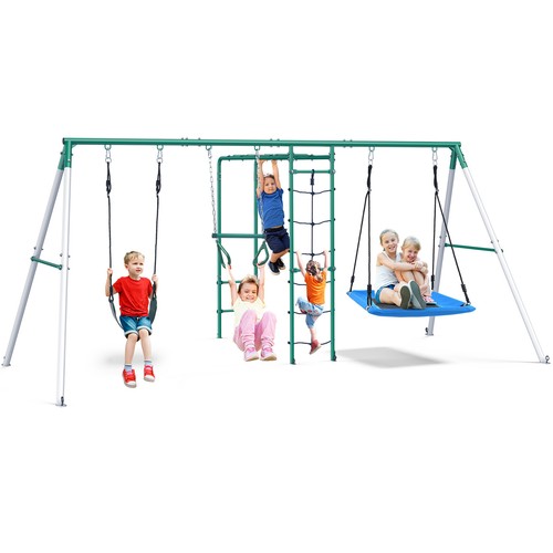 Heavy duty metal swing sets - heavy-duty,