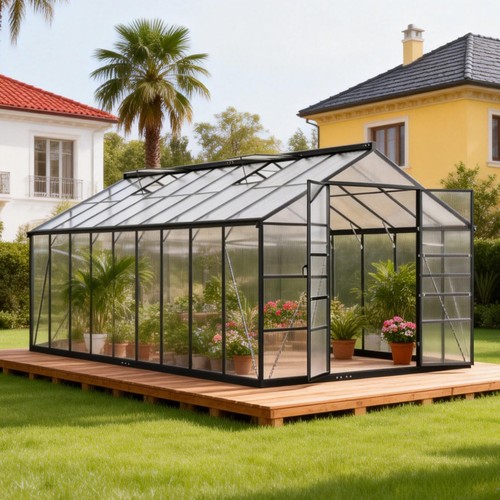 10x18 polycarbonate green - ft,